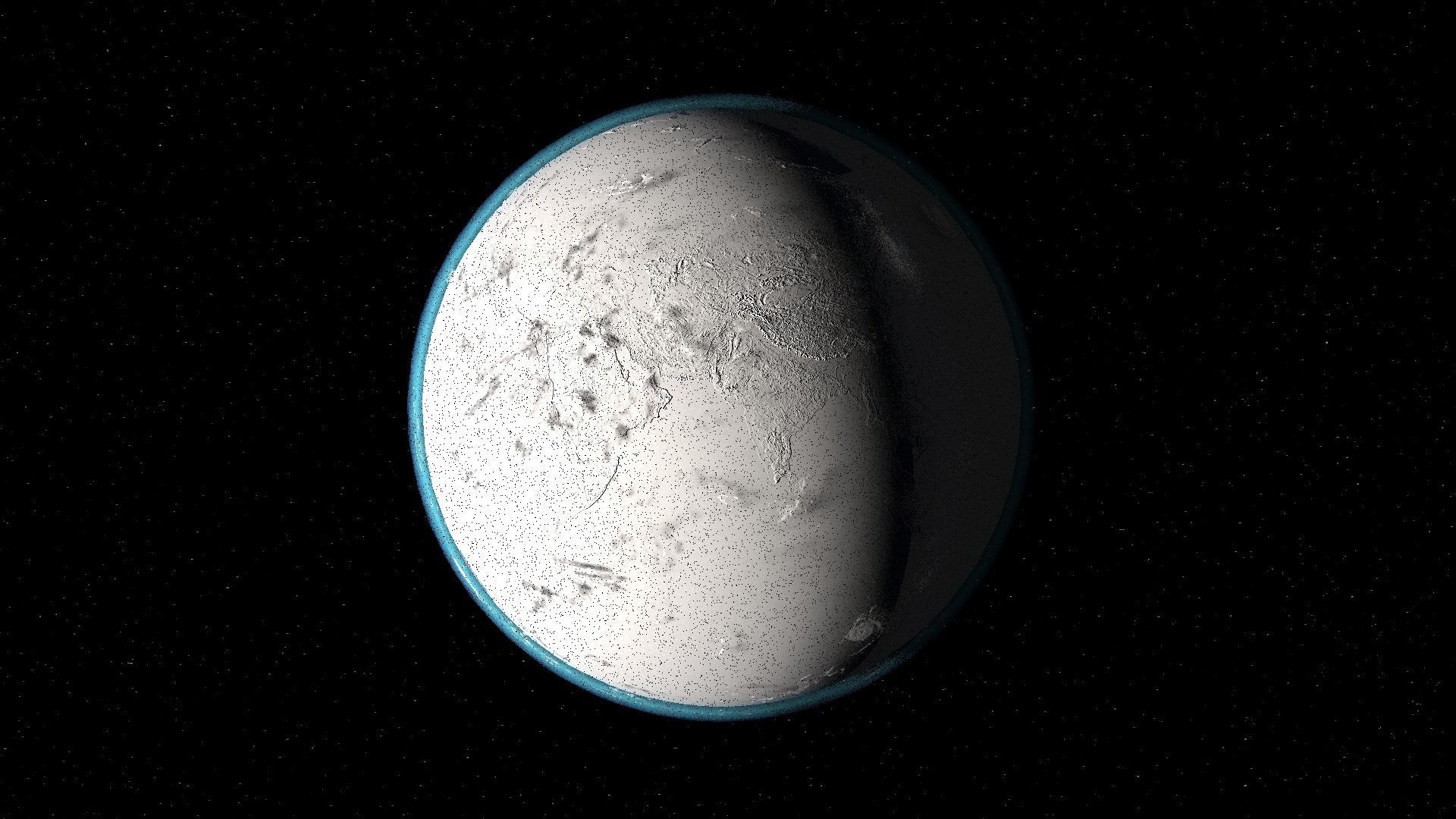 Earth 3d max corona rander  model 3D model_34