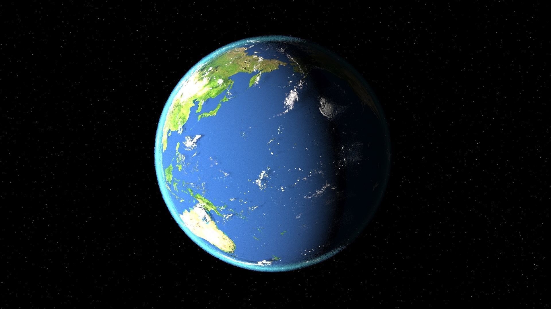Earth 3d max corona rander  model 3D model_27