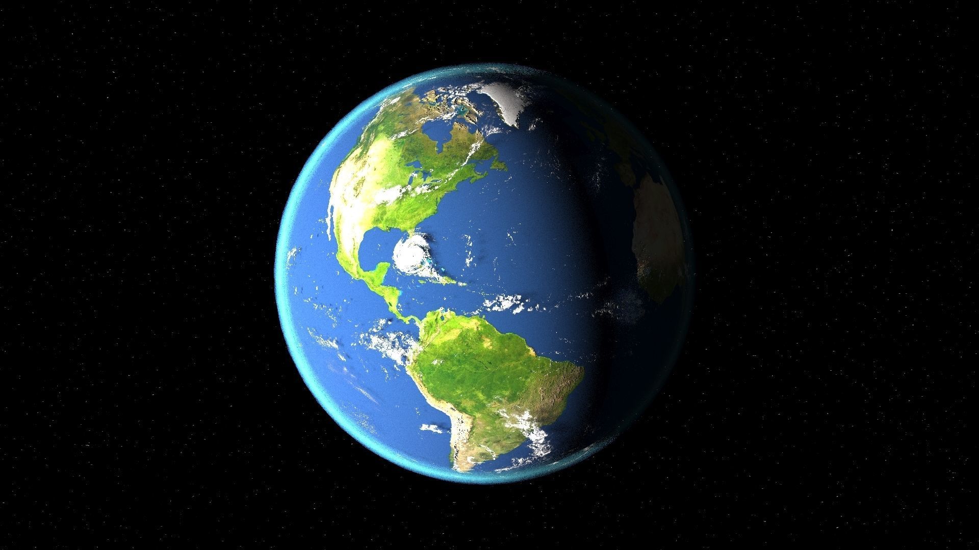 Earth 3d max corona rander  model 3D model_14