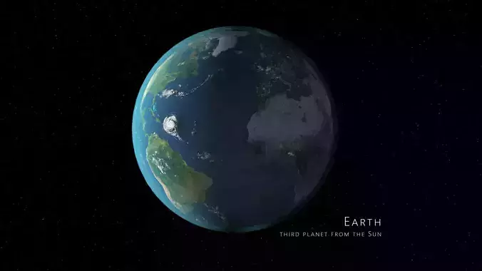 Earth 3d max corona rander  model 3D model