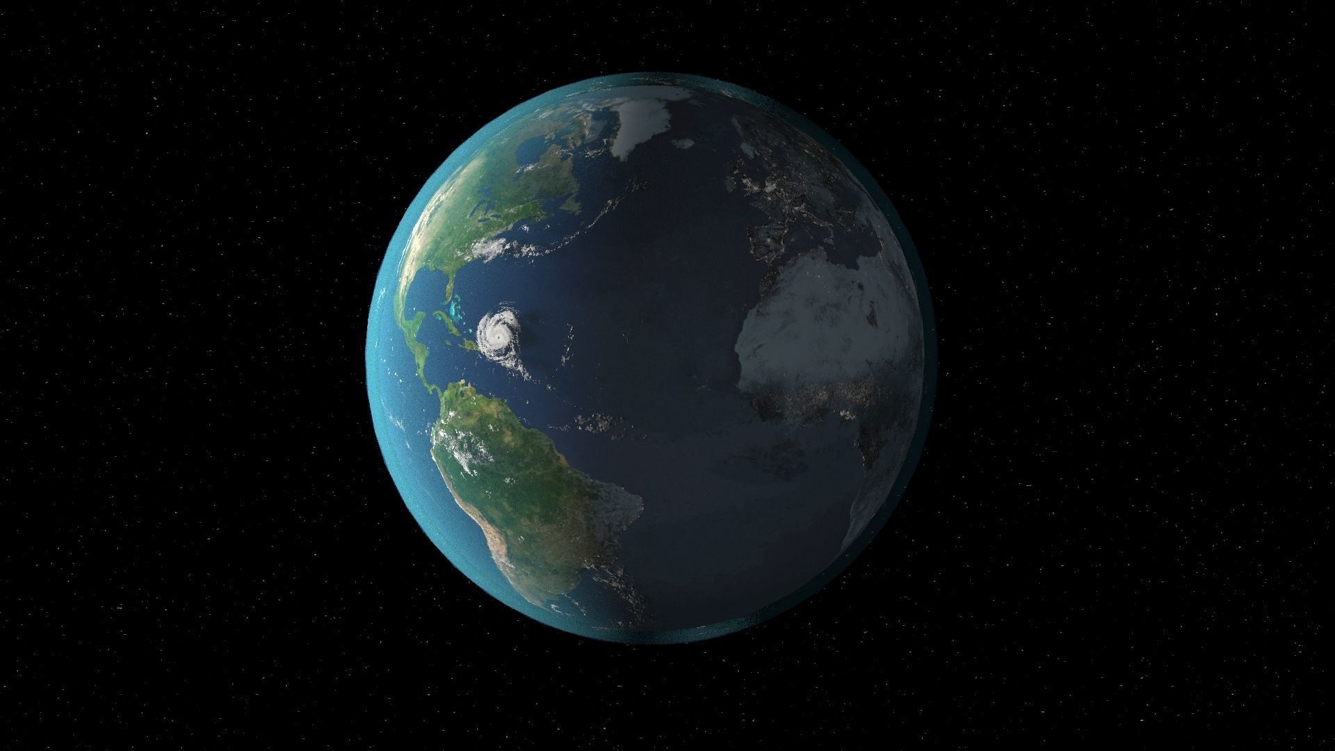 Earth 3d max corona rander  model 3D model_5