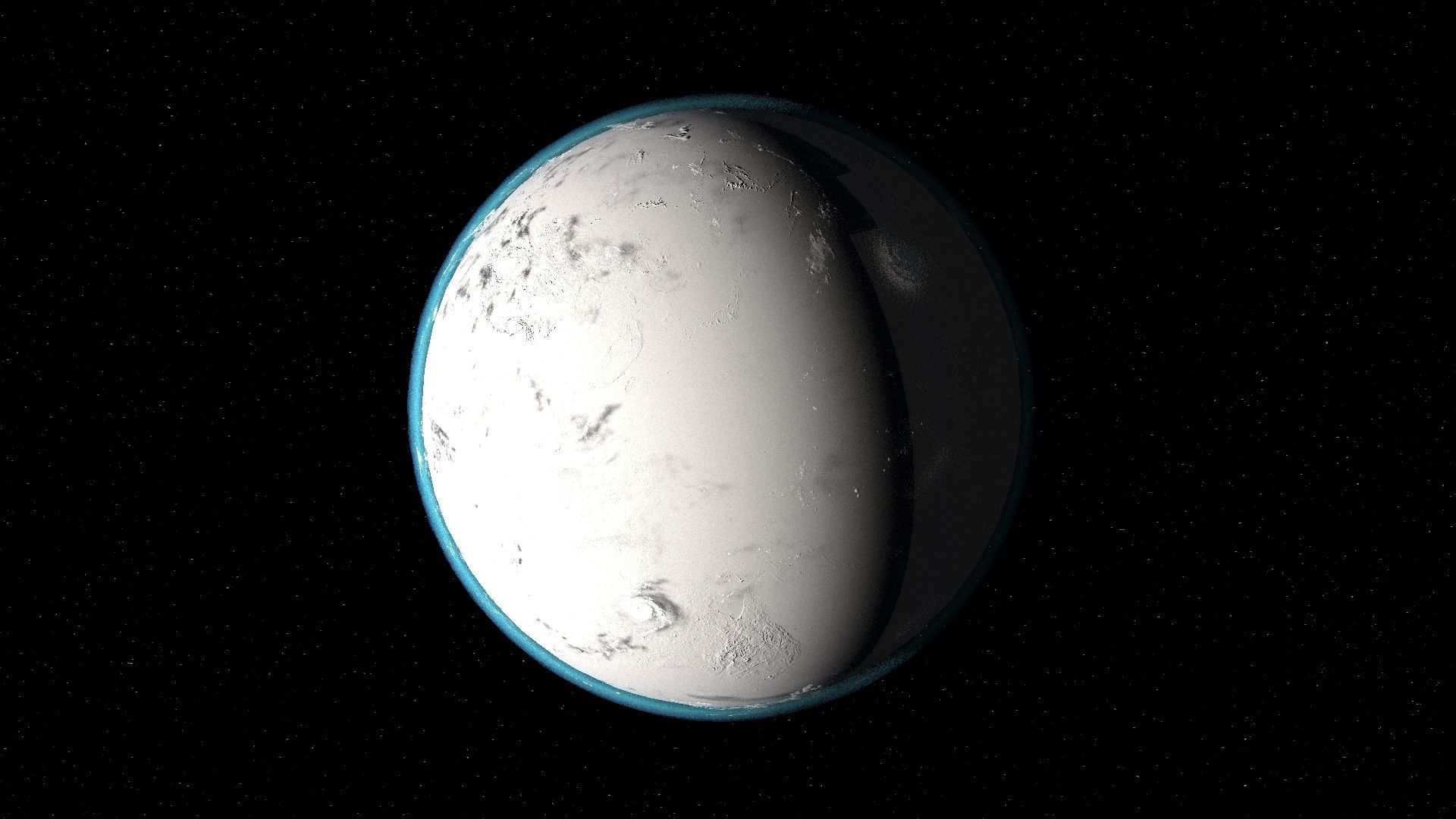 Earth 3d max corona rander  model 3D model_31