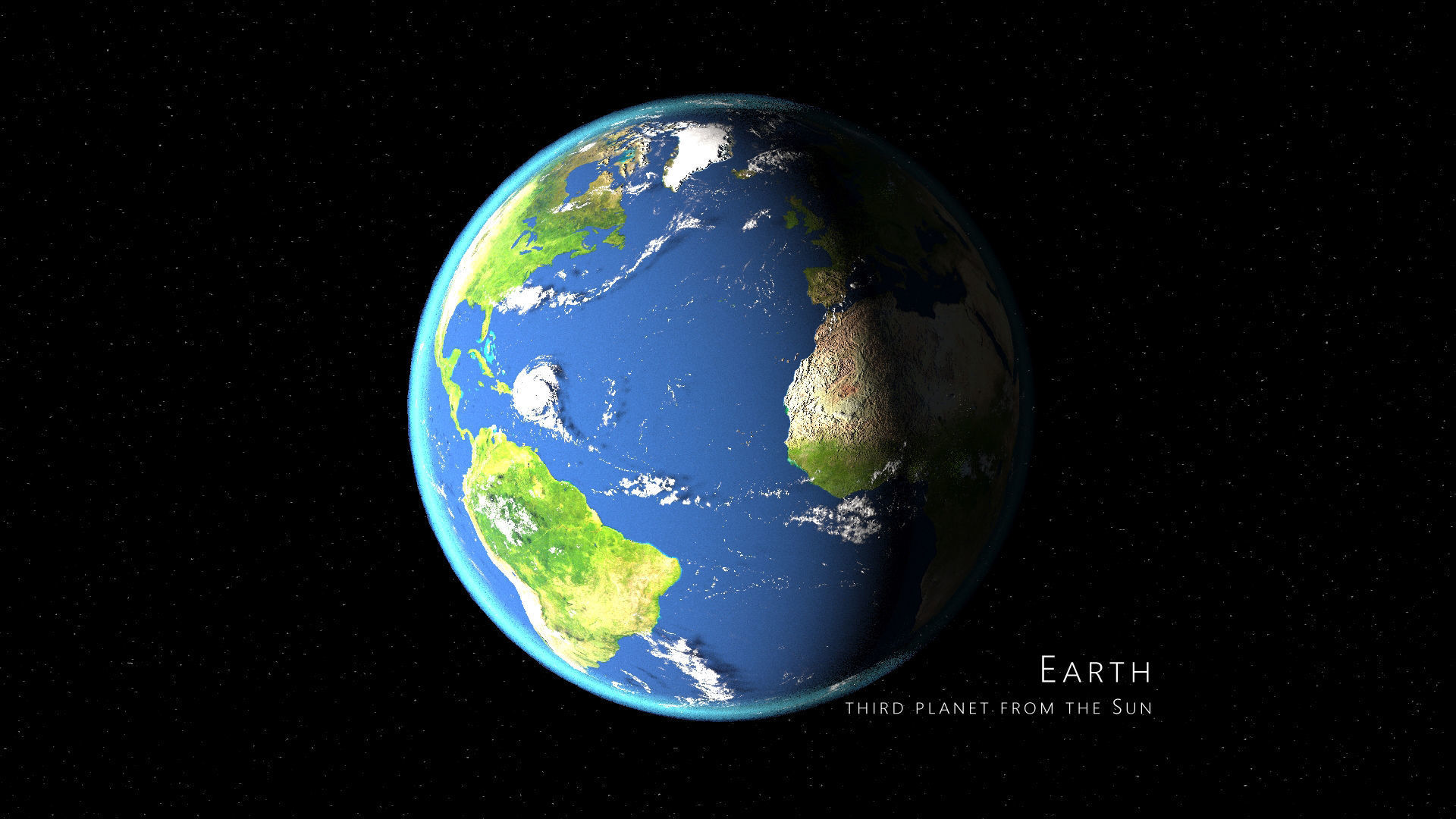 Earth 3d max corona rander  model 3D model_12