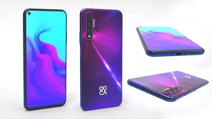 Huawei Nova 5T 3D model