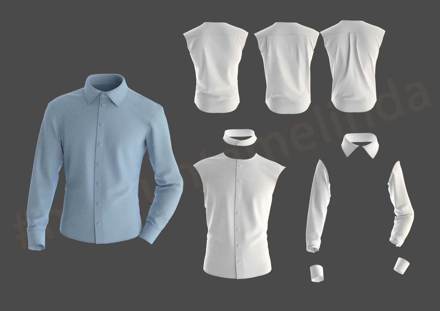 Part 3- 3D Shirt  Configurator -BASIC 3D model_1
