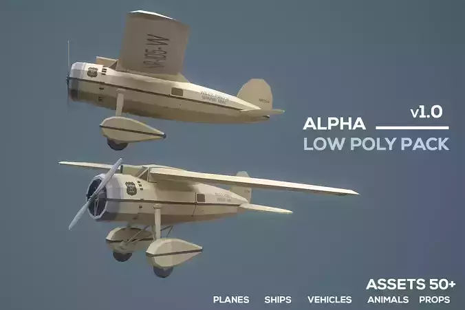 Alpha Low Poly Pack UE4