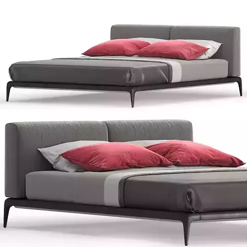 Bed Poliform Park Free 3D model
