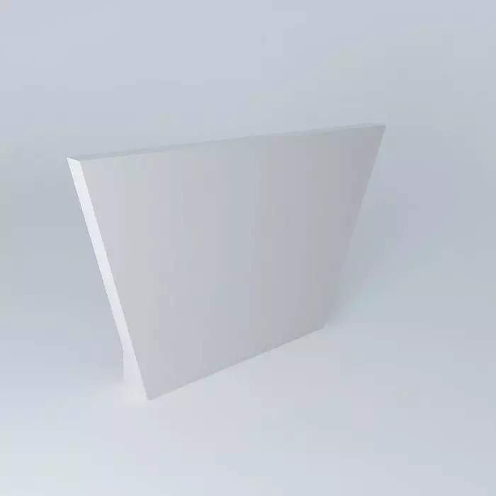Center wall Free 3D model_0