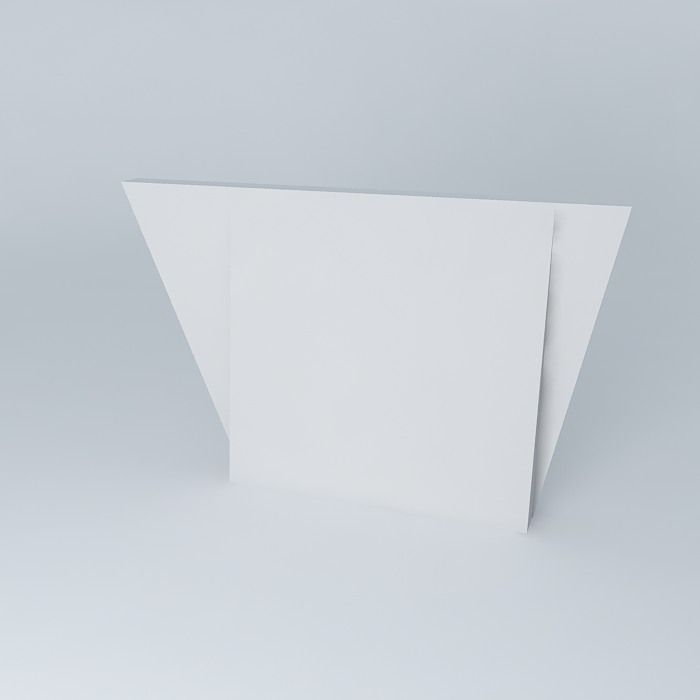 Center wall Free 3D model_1