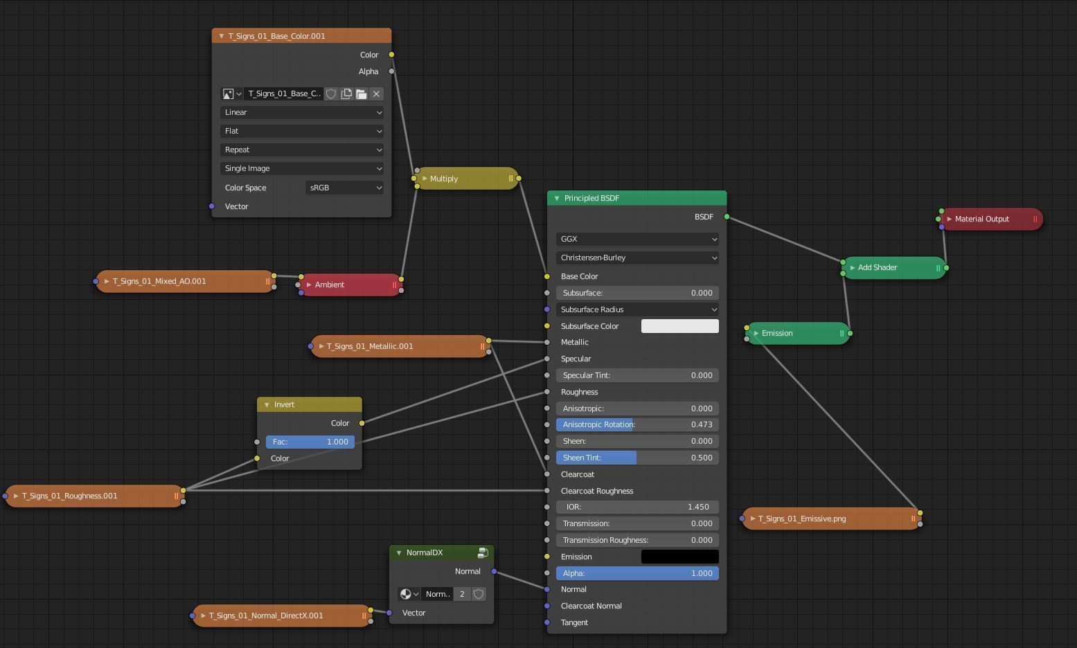 Bracelet Zodiac signs - PBR 3D model_6