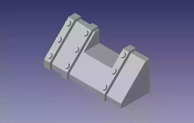Trench system heavy weapon section