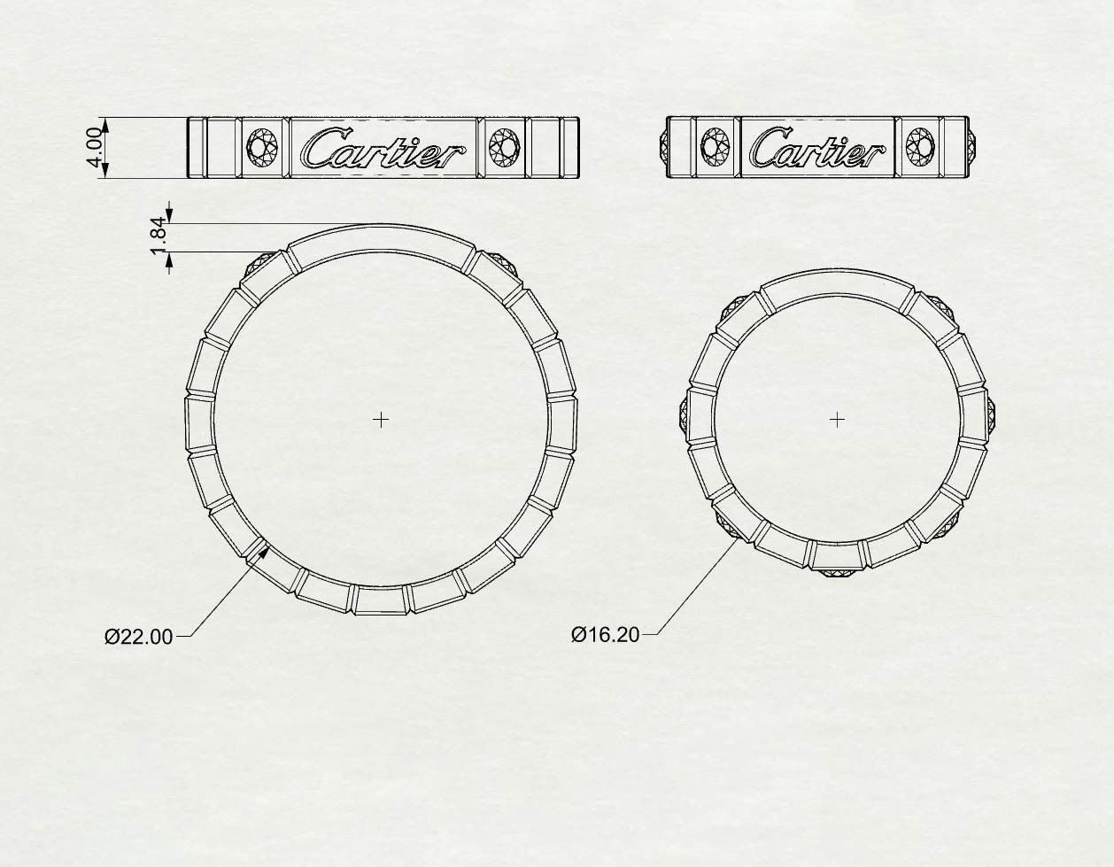 Engagement Ring 003 3D print model_11