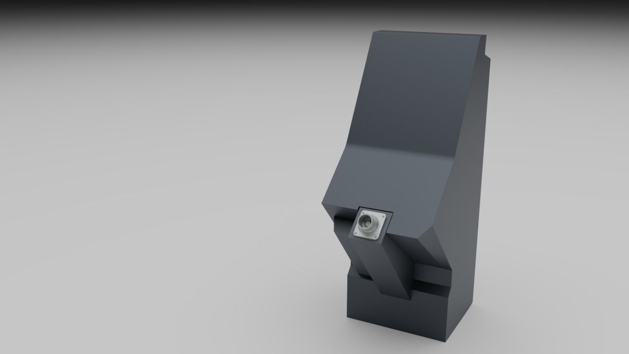 F16 Air Con Block 3D model_11