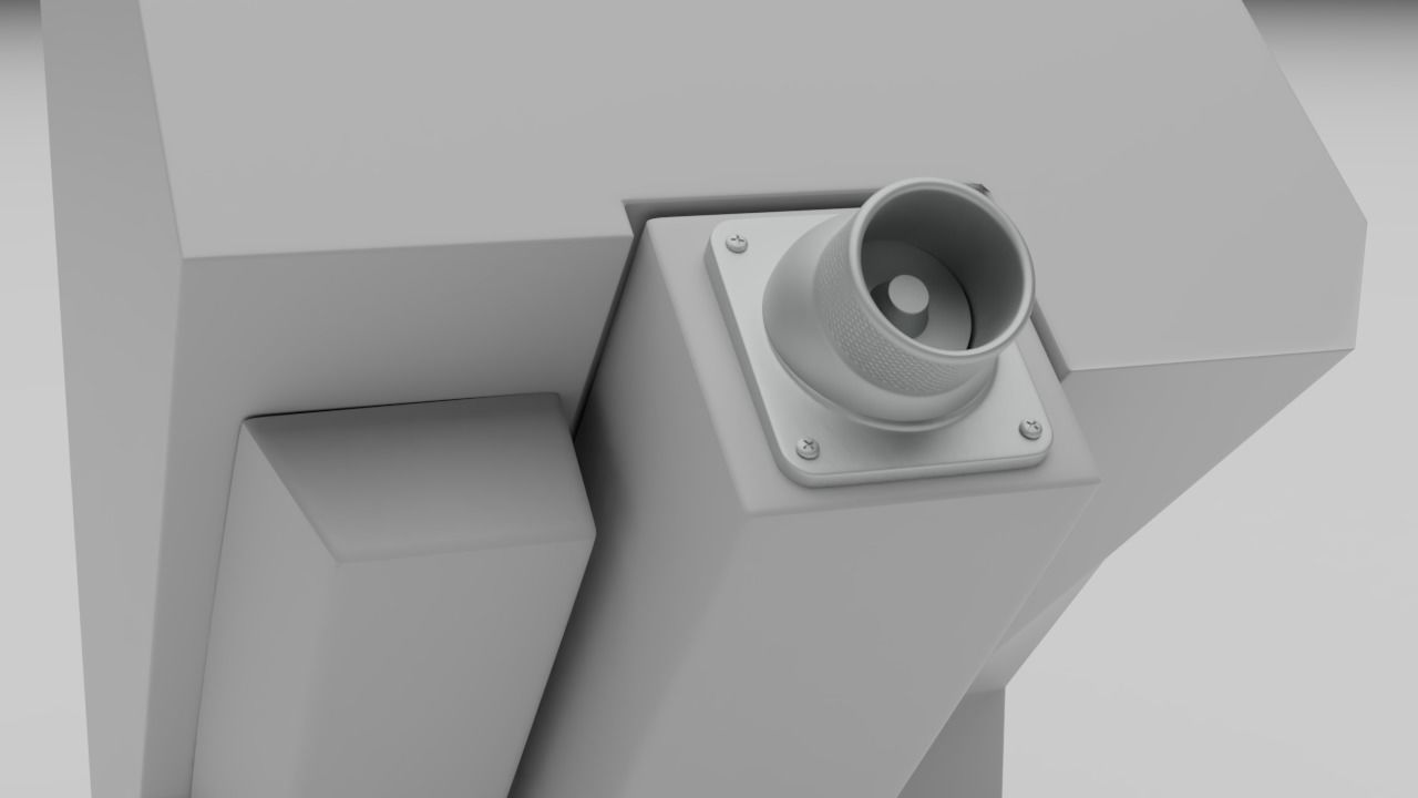 F16 Air Con Block 3D model_9