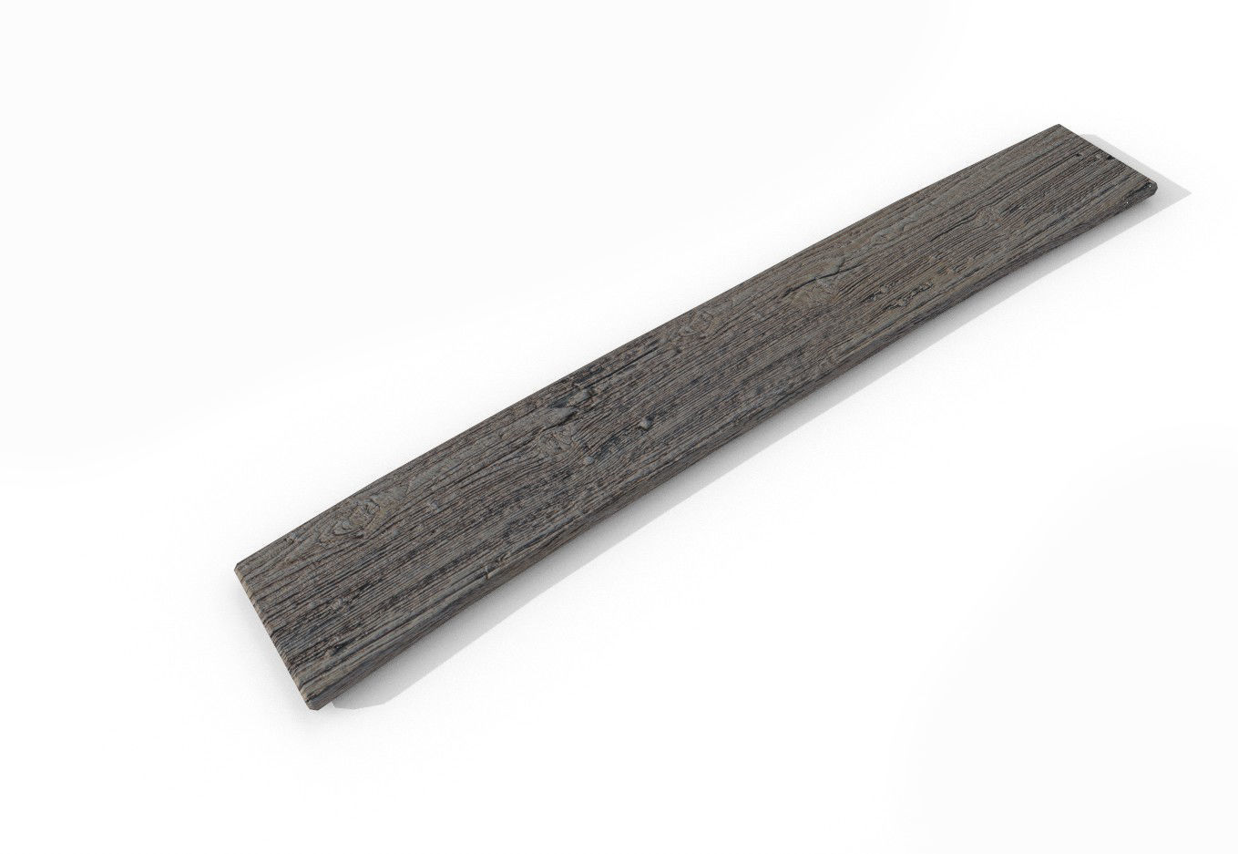 10 Plank Lowpoly Pack Low-poly 3D model_12