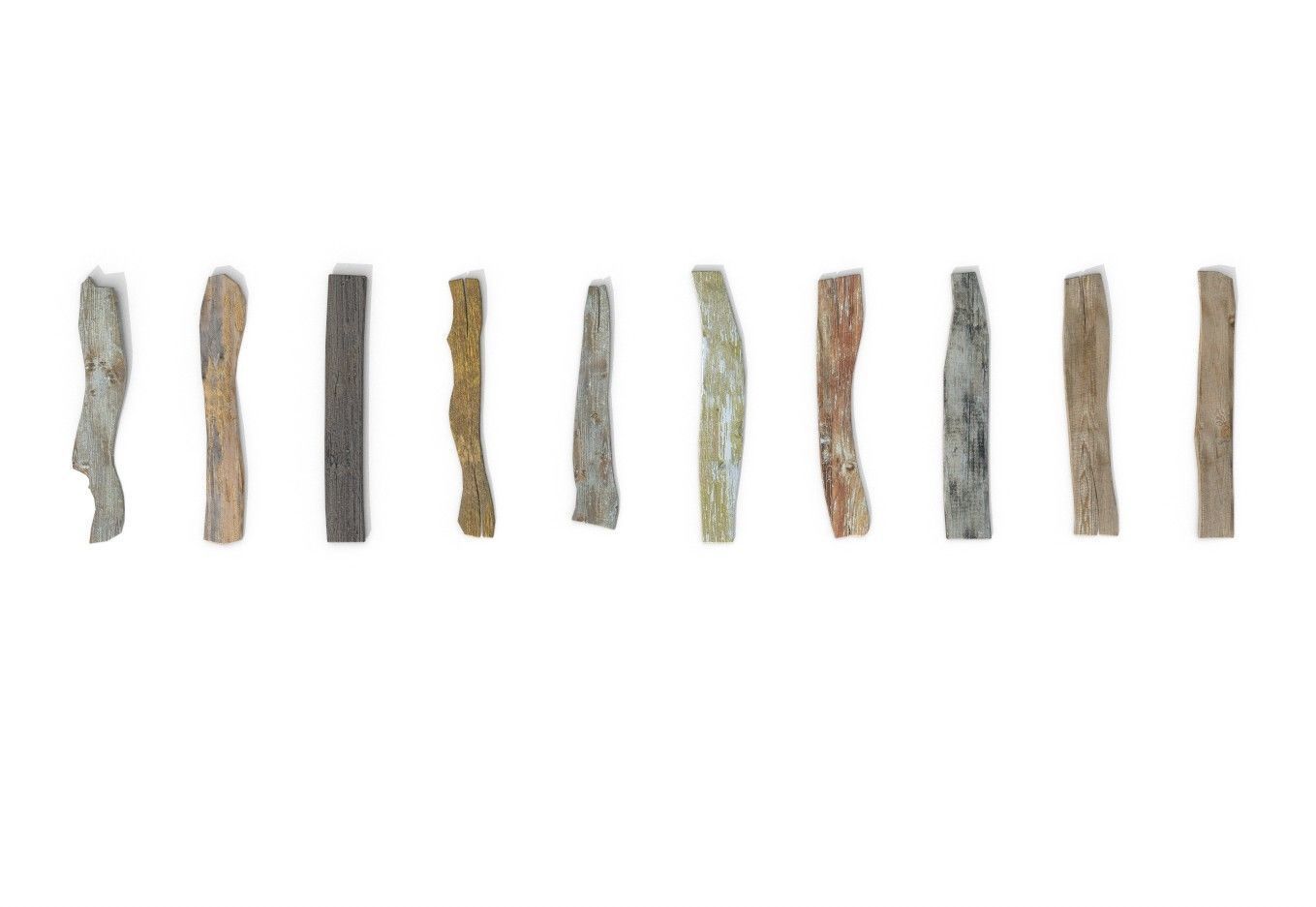 10 Plank Lowpoly Pack Low-poly 3D model_3