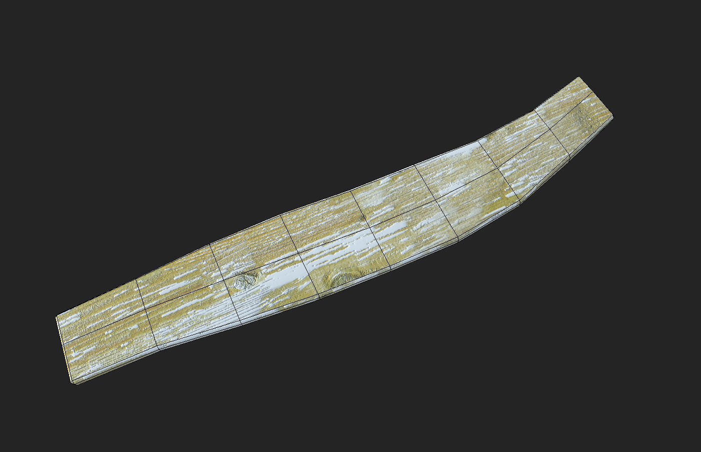 10 Plank Lowpoly Pack Low-poly 3D model_18