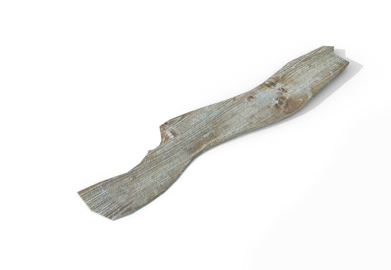 10 Plank Lowpoly Pack Low-poly 3D model_4