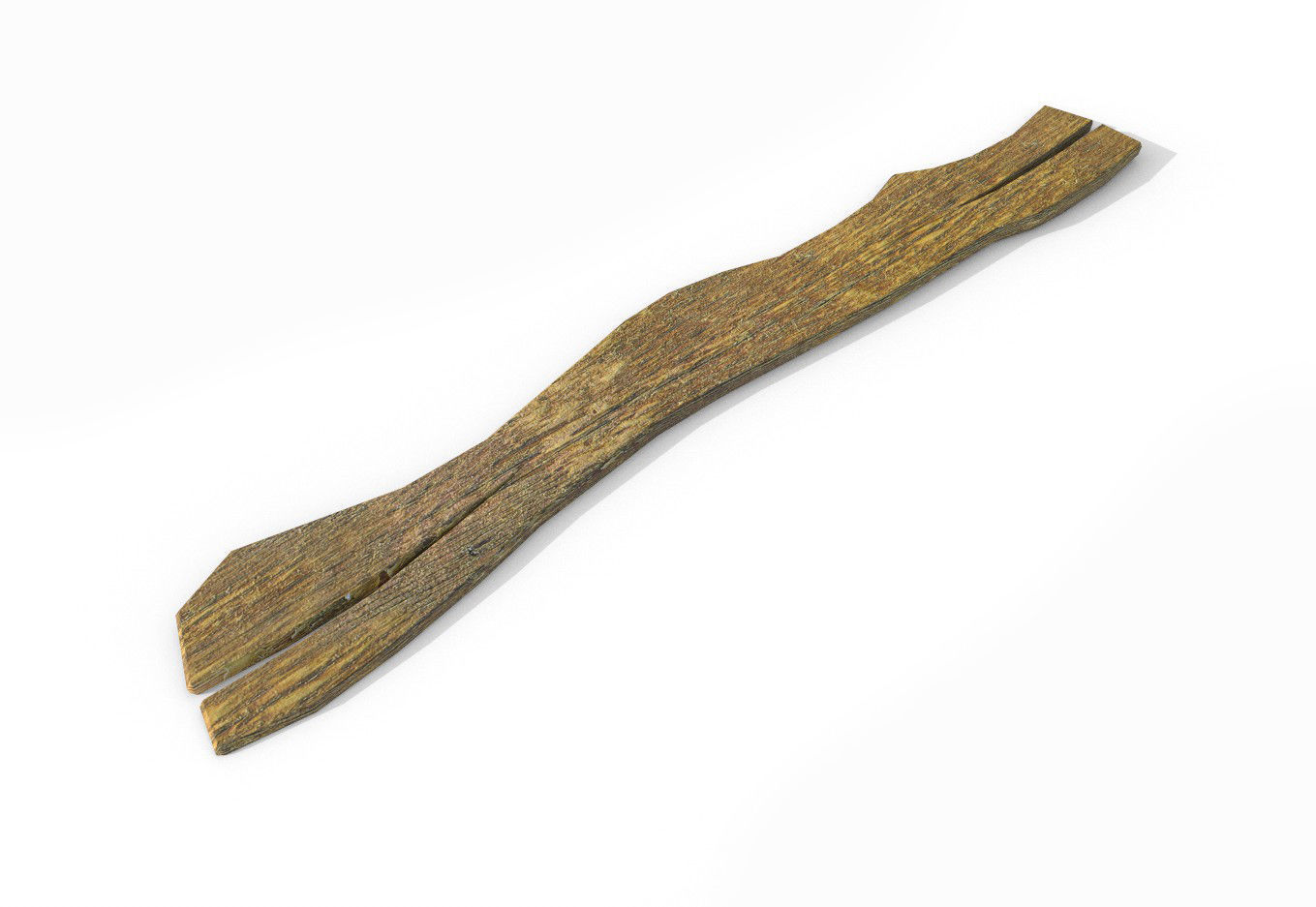 10 Plank Lowpoly Pack Low-poly 3D model_7