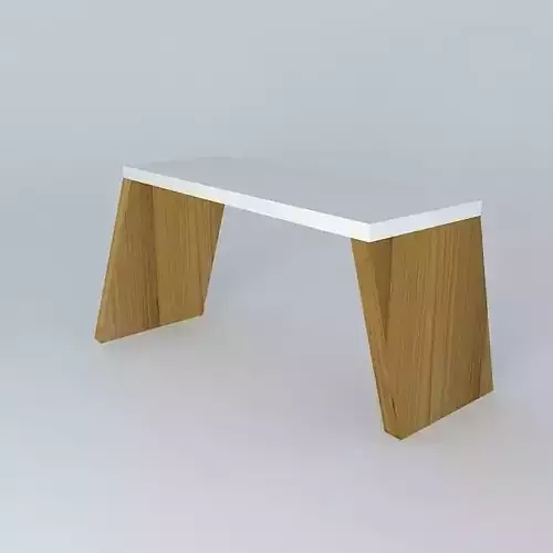 Asymmetrical slanted archway