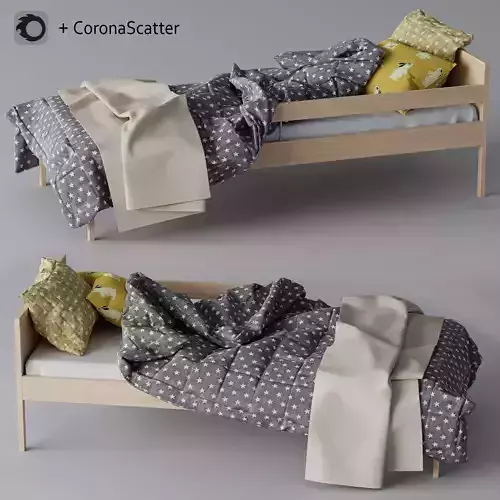 - SNIGLAR child bed 3D model