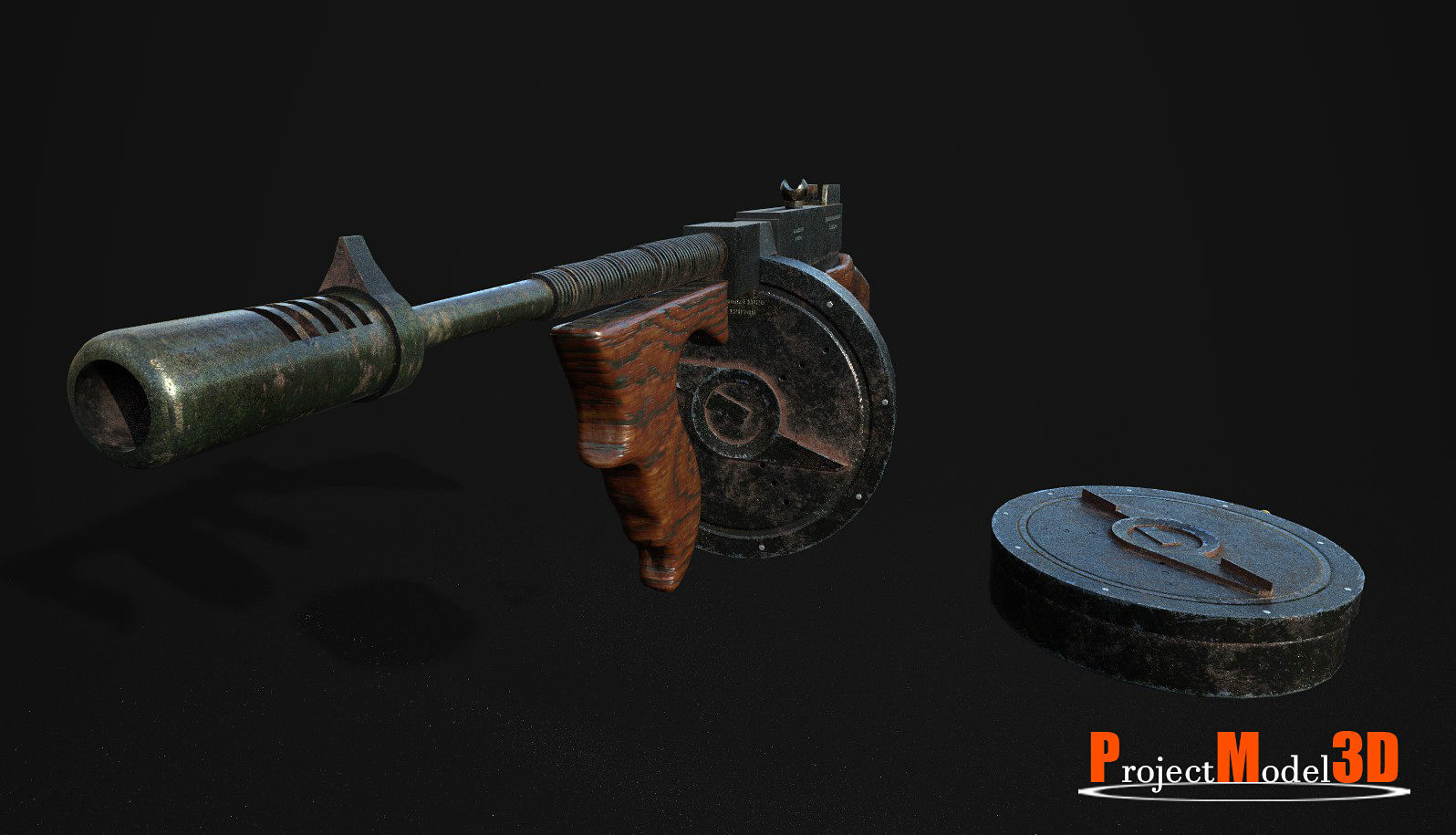 Thompson v1 HighRes Low-poly 3D model_3