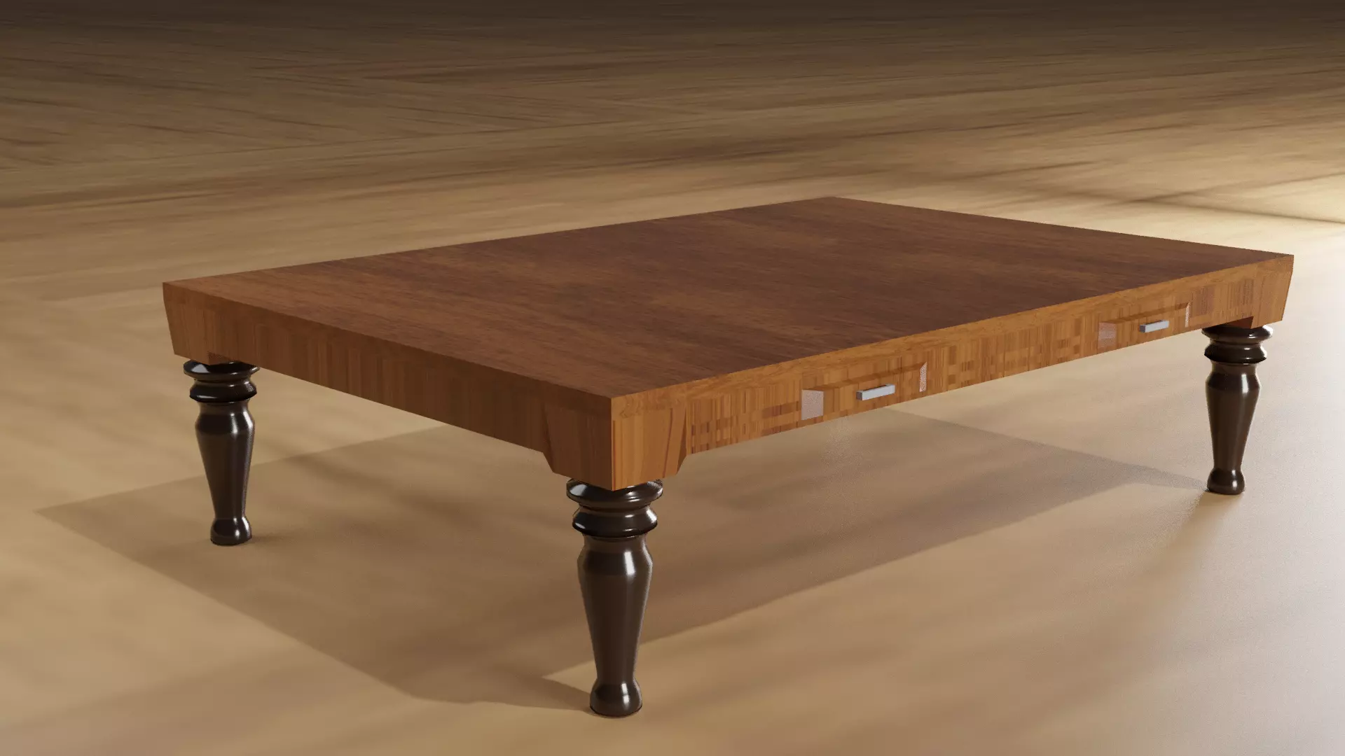 Table coffee 3D model_0