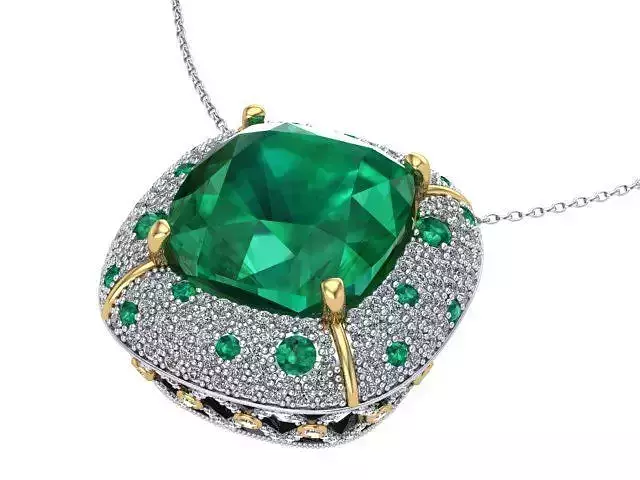 Emerald Pendant
