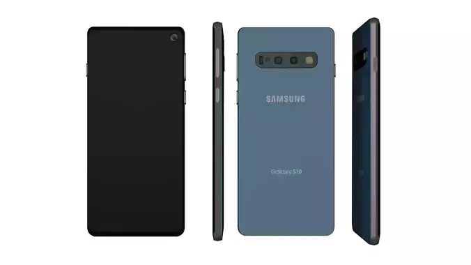 Samsung Galaxy S10 blue