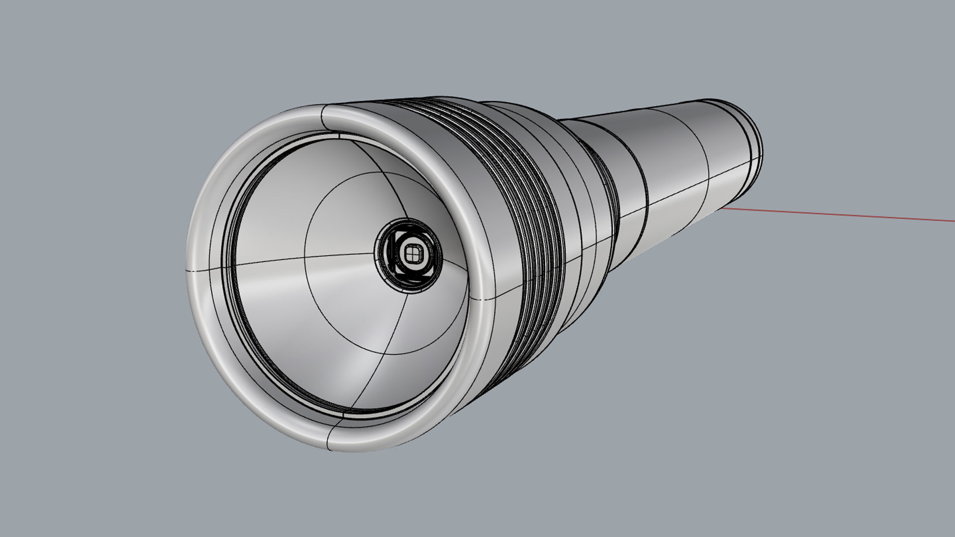 Flashlight led 3D model_23