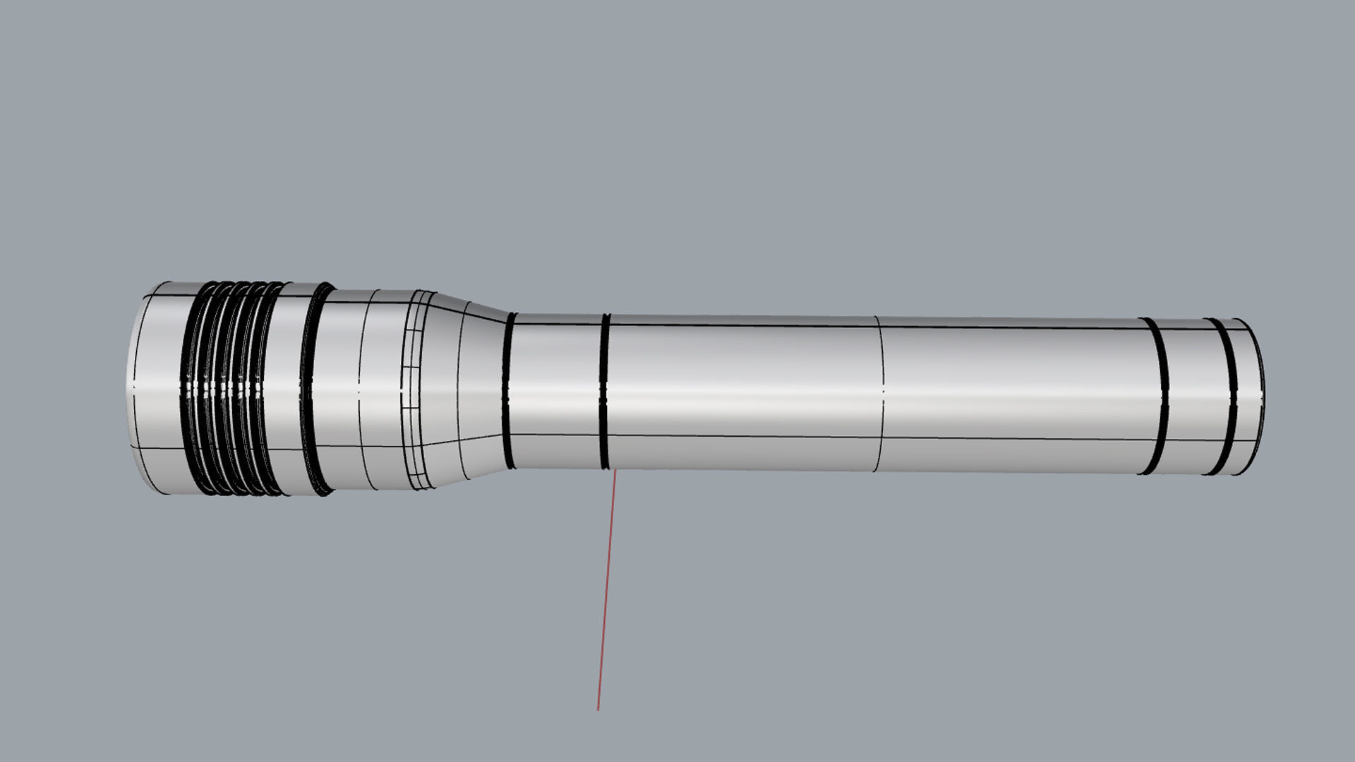 Flashlight led 3D model_18
