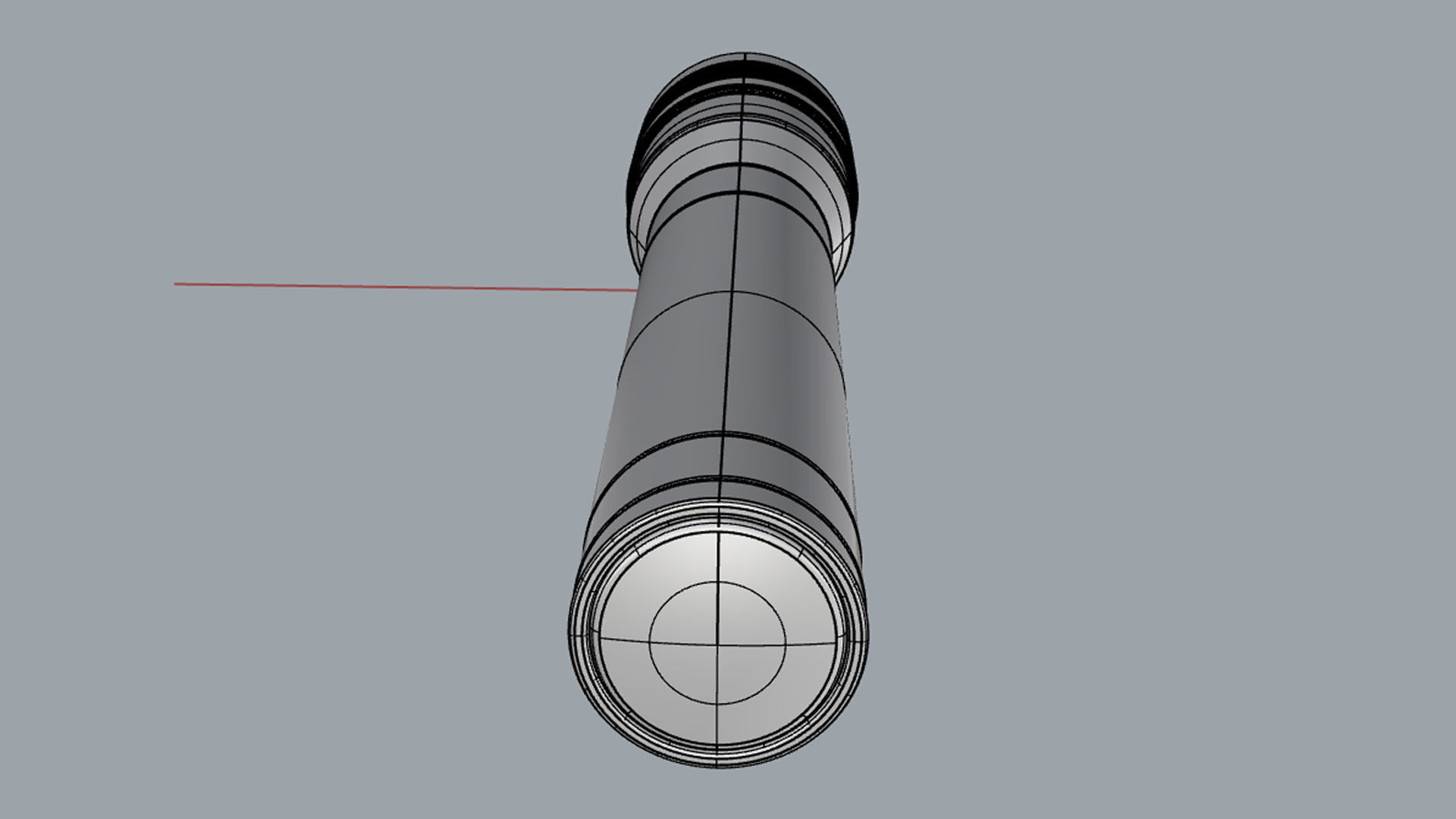 Flashlight led 3D model_19