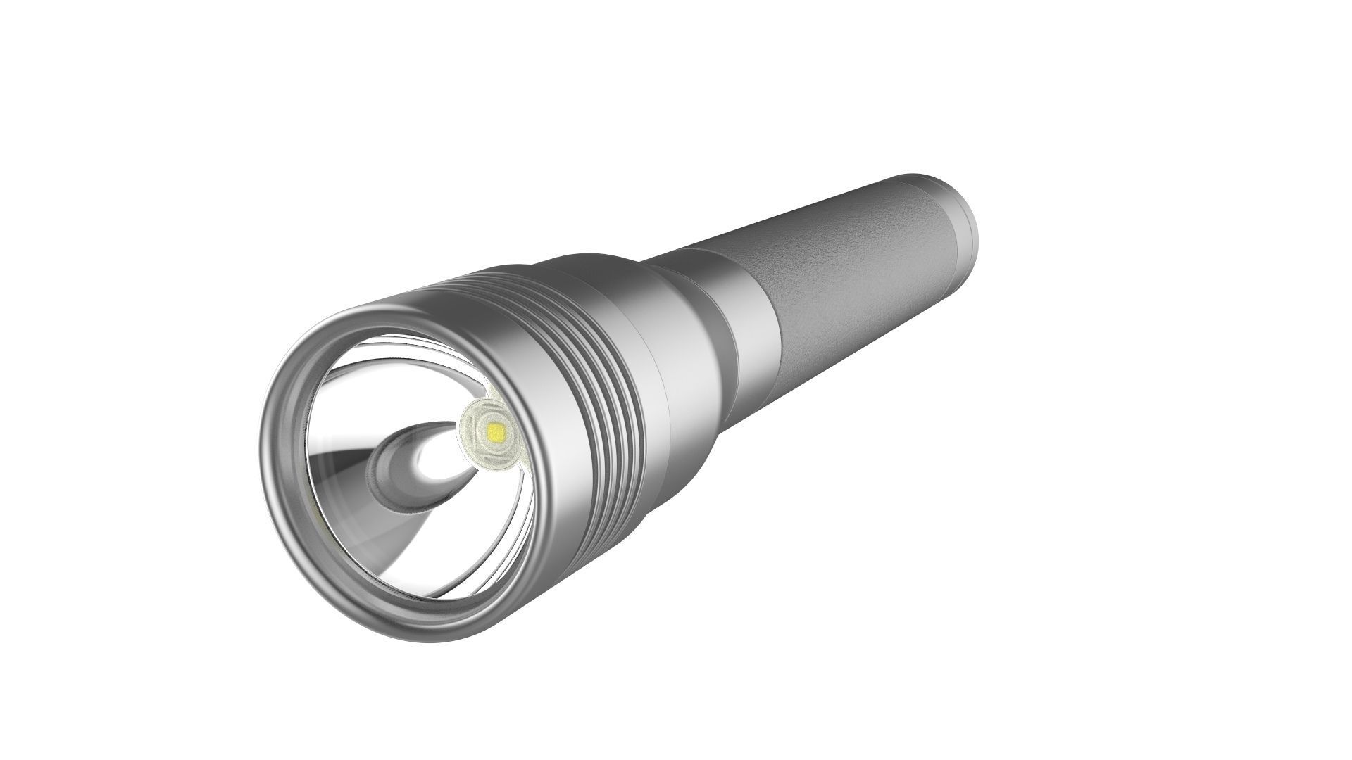 Flashlight led 3D model_15