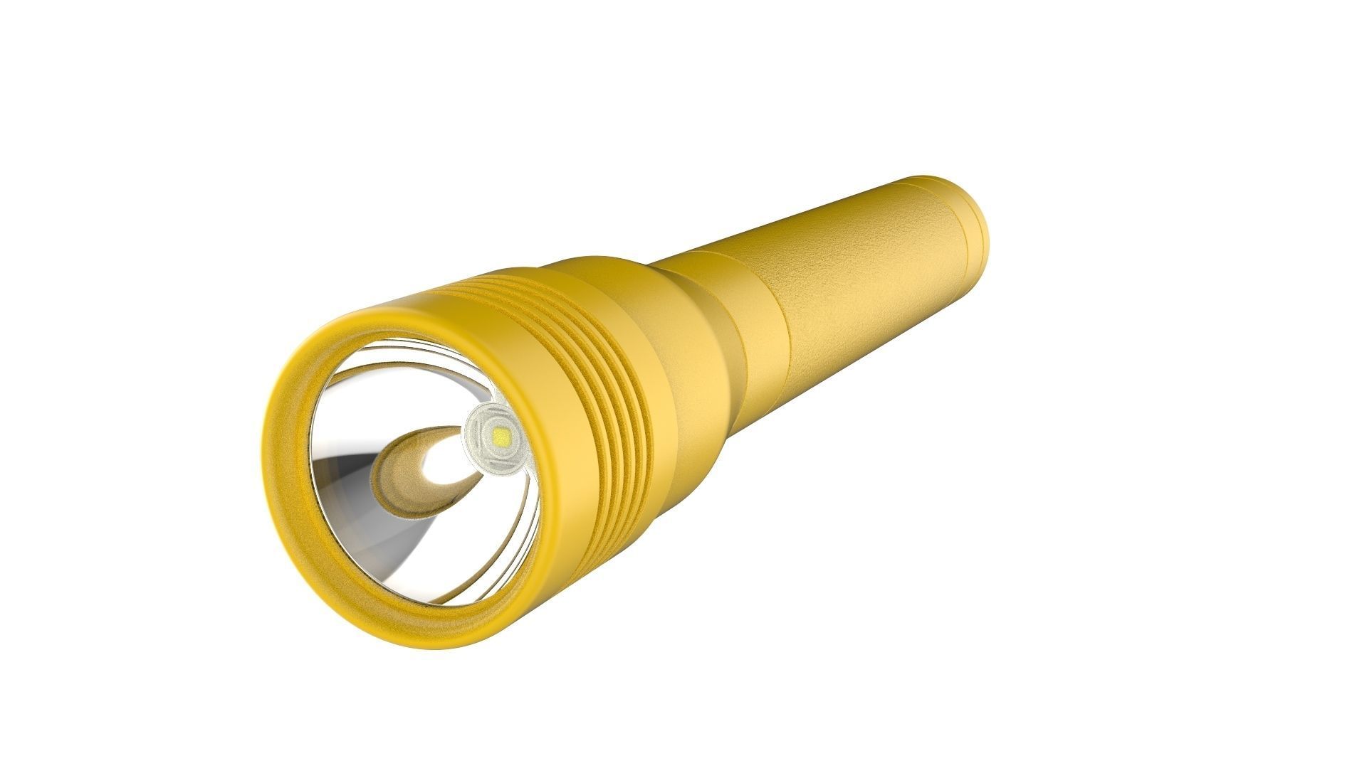 Flashlight led 3D model_16