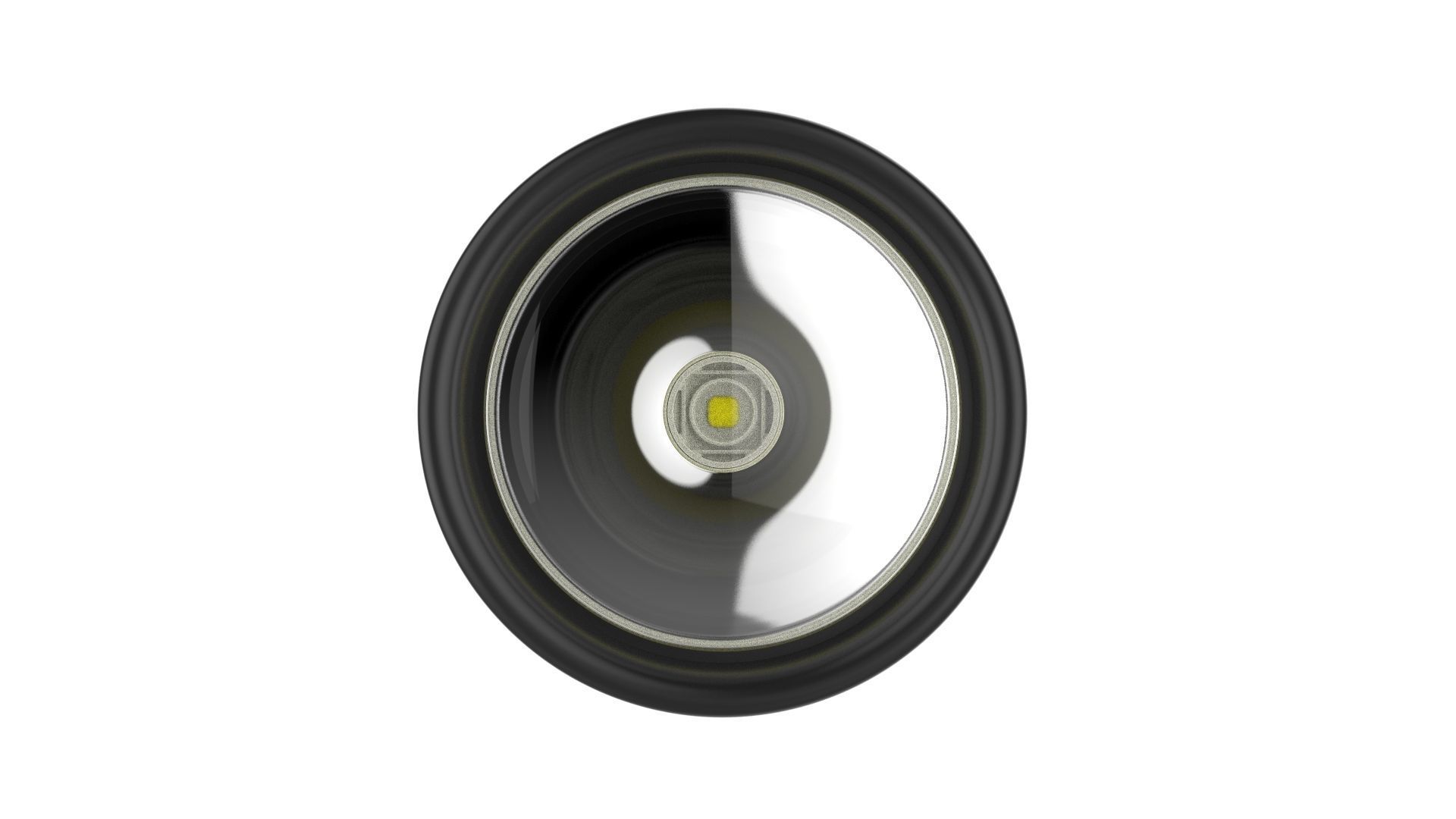 Flashlight led 3D model_1