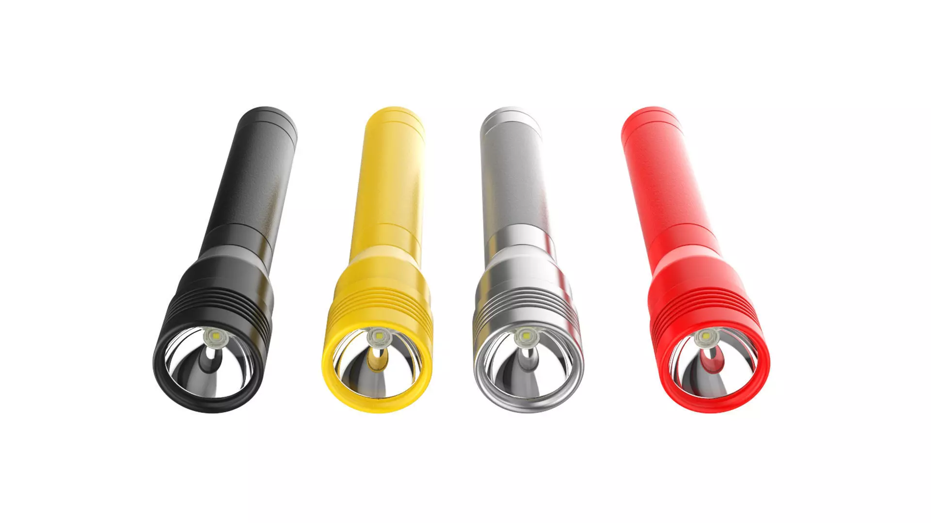 Flashlight led 3D model_0