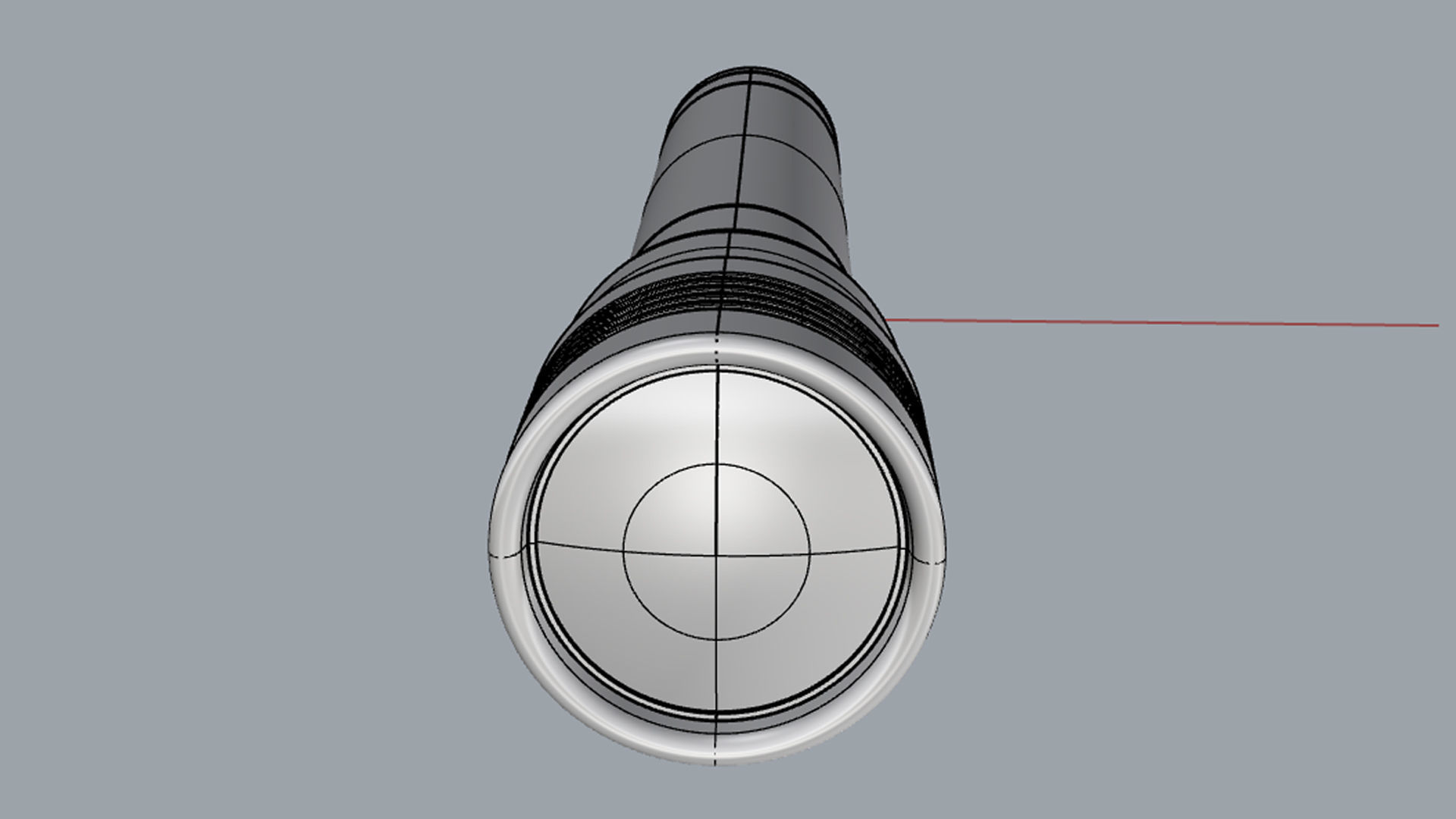 Flashlight led 3D model_17