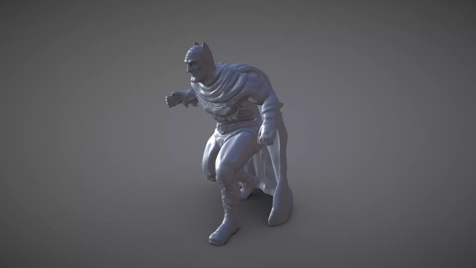 Dark Knight Inspired Figurine 3D print model_0