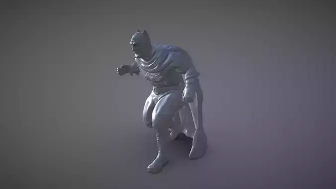 Dark Knight Inspired Figurine 3D print model