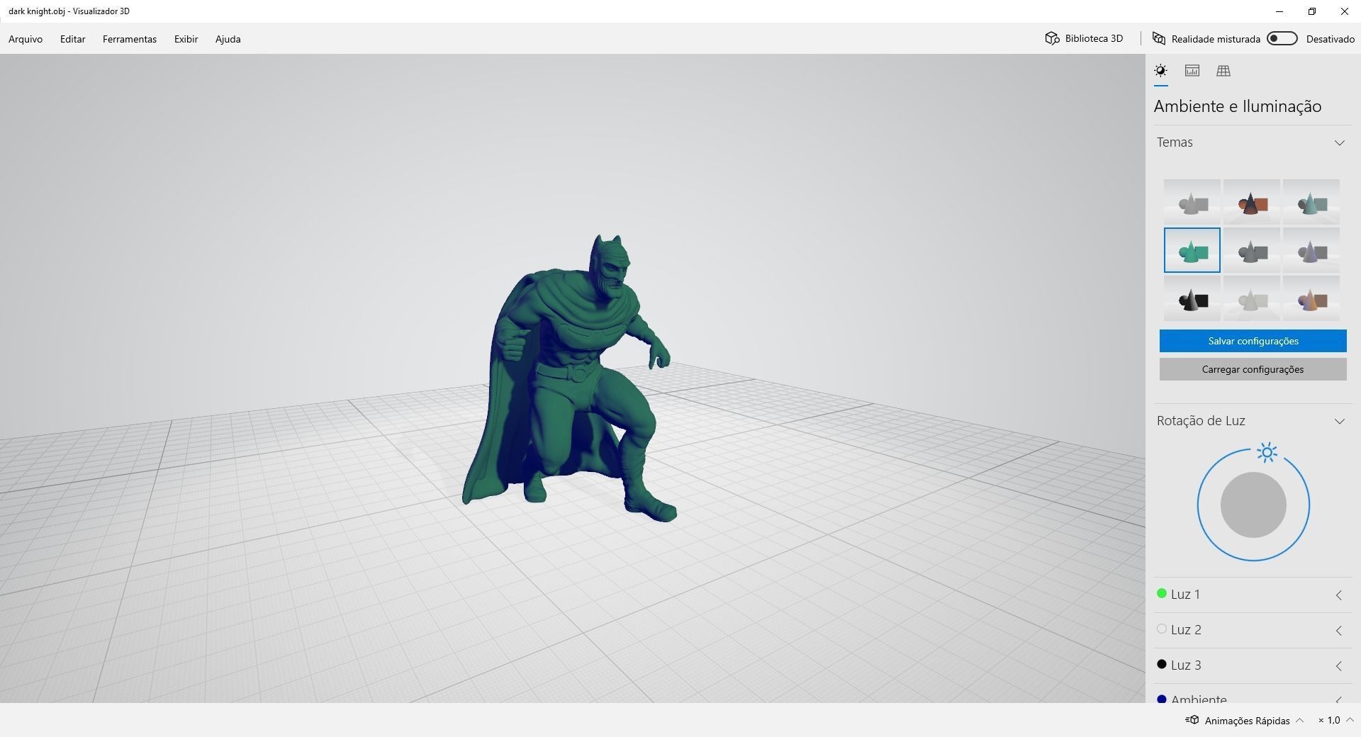 Dark Knight Inspired Figurine 3D print model_17