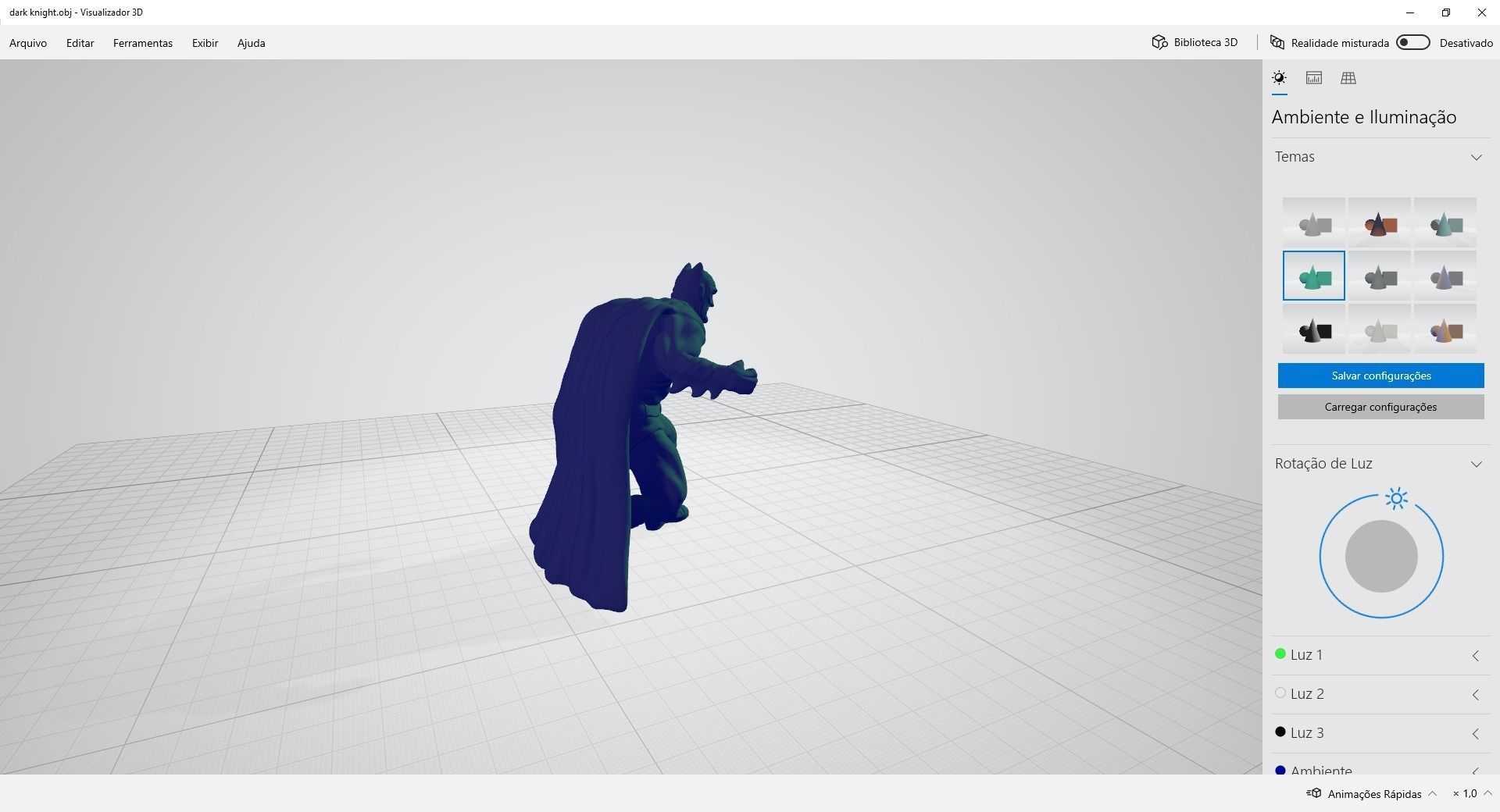Dark Knight Inspired Figurine 3D print model_16
