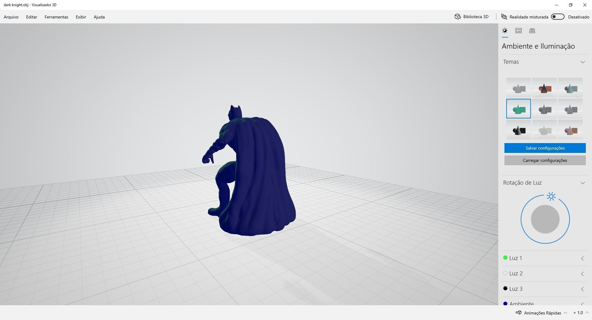 Dark Knight Inspired Figurine 3D print model_15