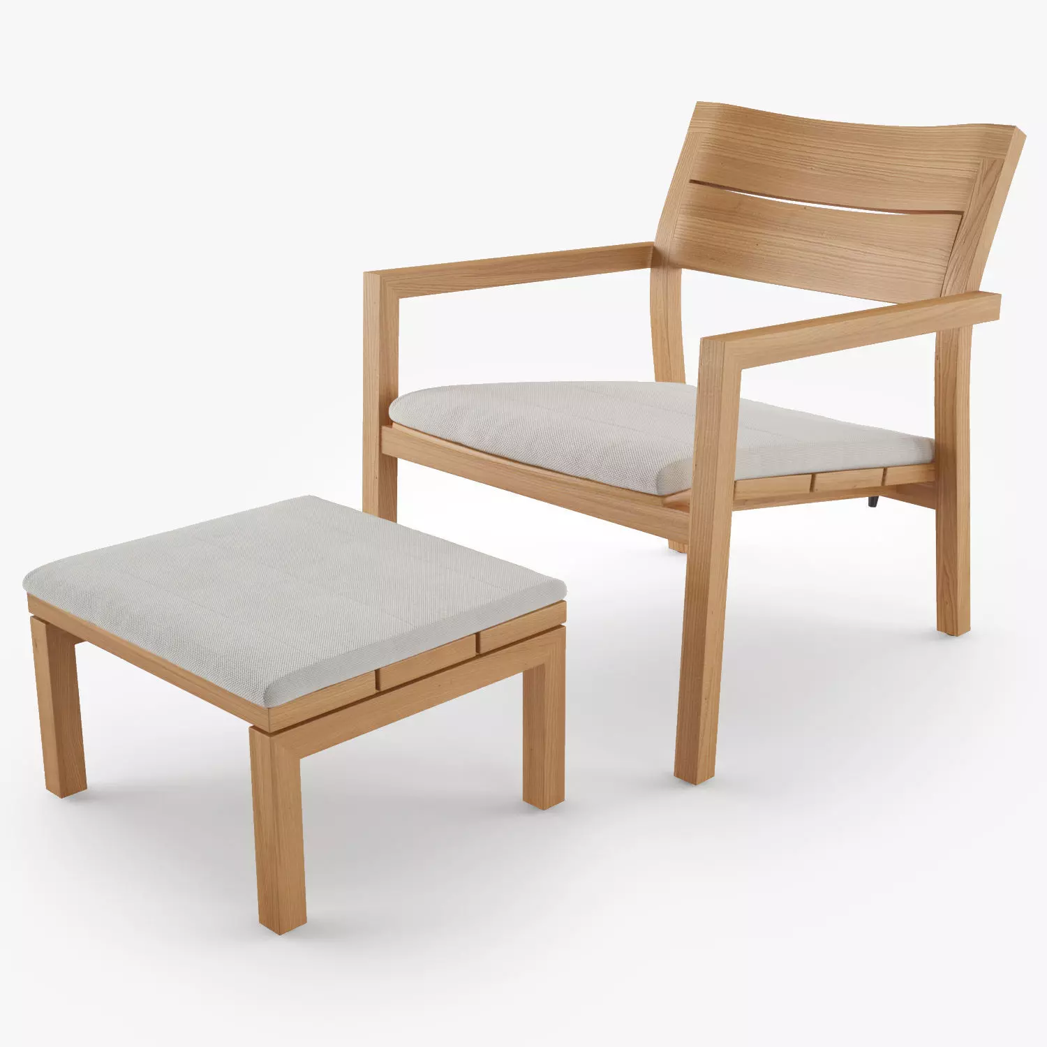 Tribu Kos Easy Chair 3D Model 3D model_0