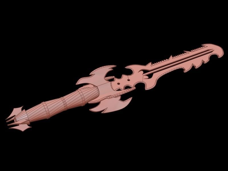 Orc sword 3D model_6