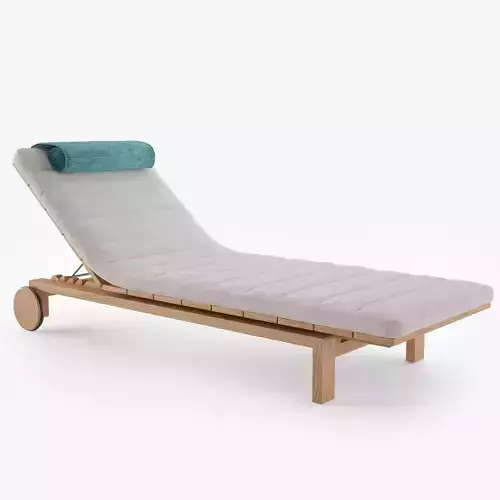 Tribu Kos Lounger Chaise 3D model