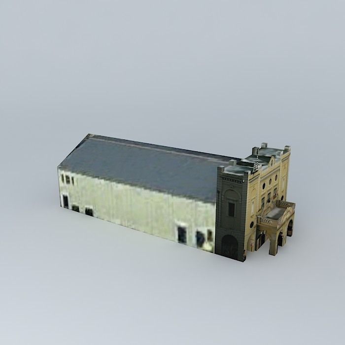Duke of Yorks Cinema Free 3D model_1
