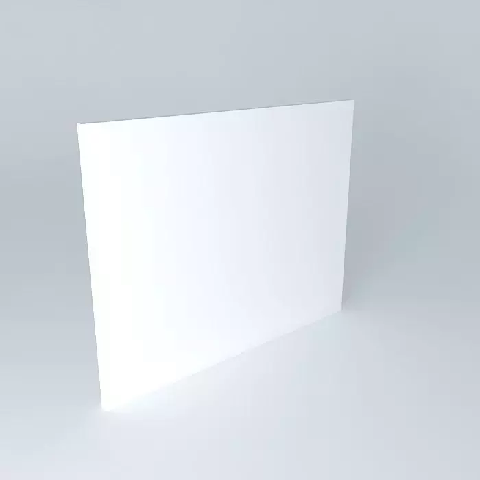 15 X 12 WALL Free 3D model_0