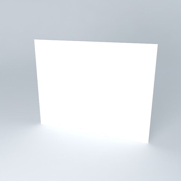 15 X 12 WALL Free 3D model_1