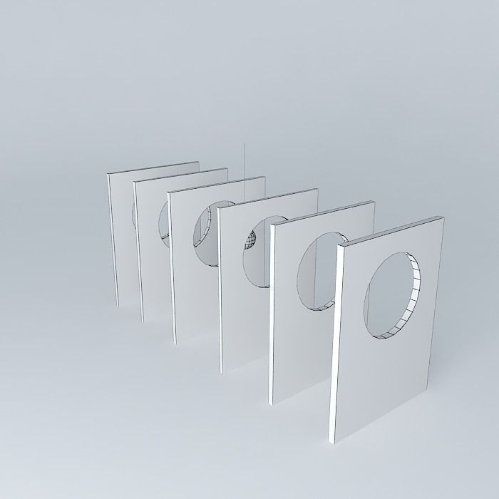 Sphere lamp installation Free 3D model_3