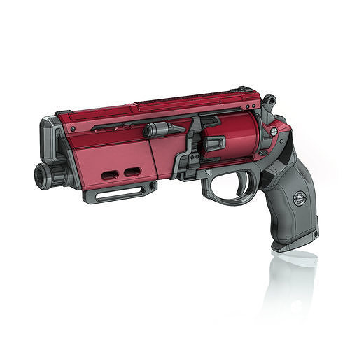 Duke Mk44 Legendary Hand Cannon 3D print model